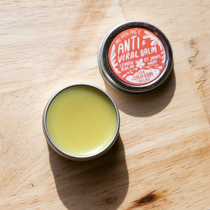 Antiviral Balm with St. John's Wort & Lemon Balm | Cold Sore Relief 0.5 oz