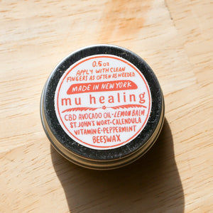 Antiviral Balm with St. John's Wort & Lemon Balm | Cold Sore Relief 0.5 oz