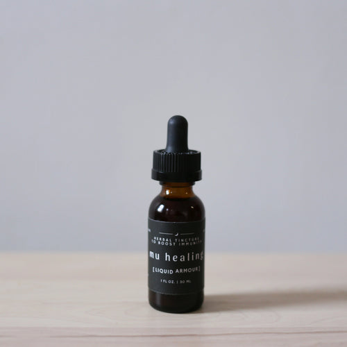 1 oz. Immune Support Tincture with Reishi, Astragalus, Osha, Rose Hips, Manuka Honey  Liquid Armour