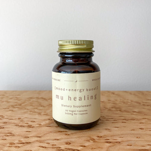 mu healing mood energy boost capsule supplements